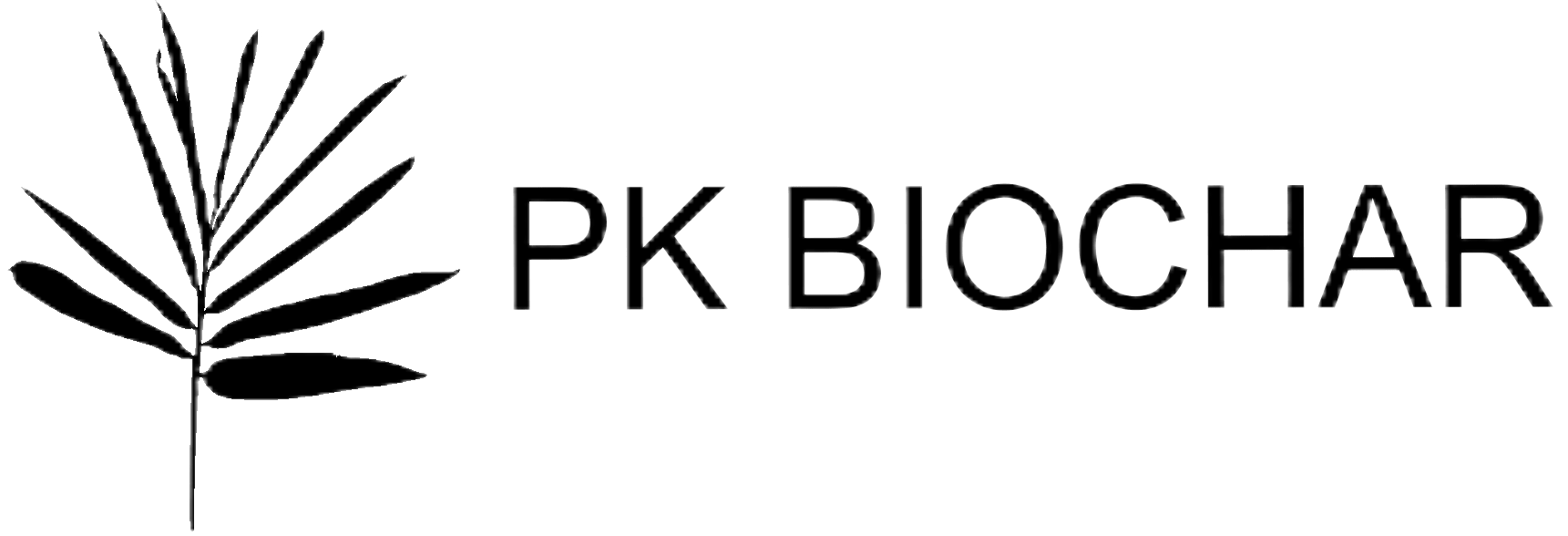 Bamboo Leaf Logo with text PK Biochar